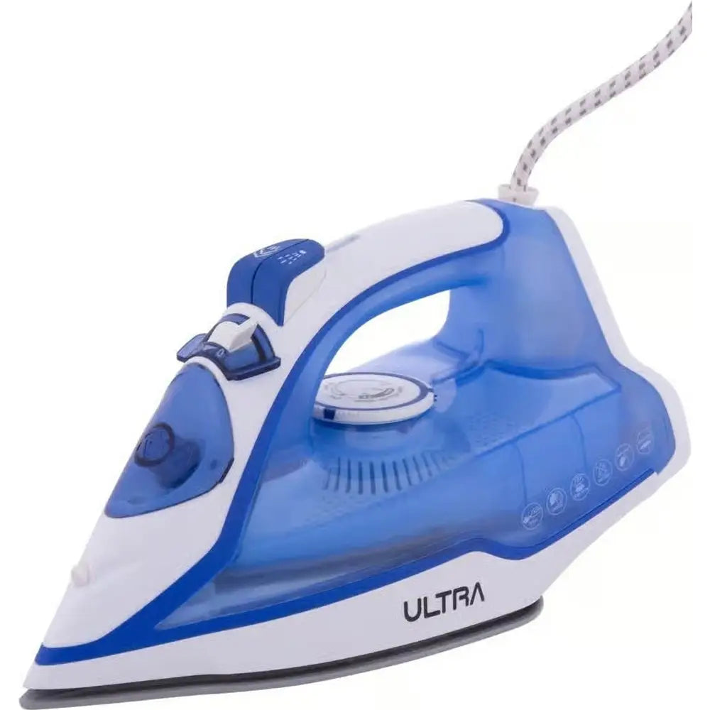 Ultra Steam Iron 2200 Watt 300 ml White x Blue U122BWE1. Ultra Steam Iron 2200 Watt 300 ml White x Blue U122BWE1.
